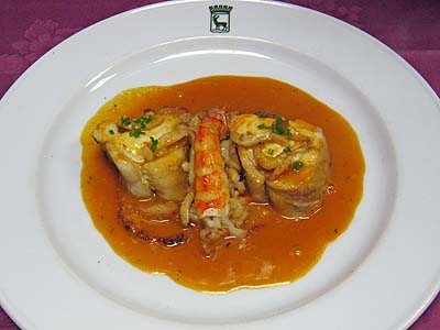 suquet de rap amb tallarinas de s�pia
